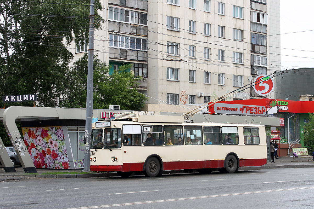 Челябинск, ЗиУ-682Г [Г00] № 2487