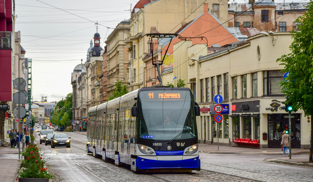 Рига, Škoda 15T1 ForCity Alfa Riga № 58033