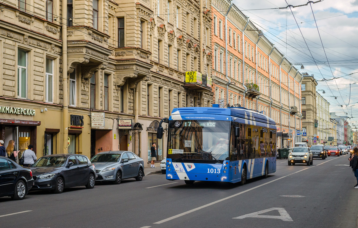 Pietari, Trolza-5265.08 “Megapolis” # 1013 Pietari, Trolza-5265.08 “Megapolis” # 1013