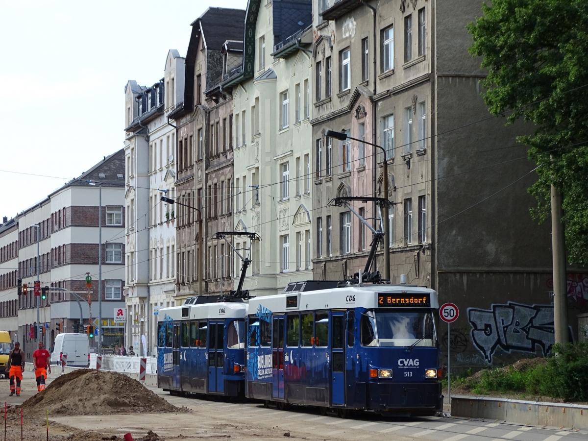 Хемниц, Tatra T3DM № 513