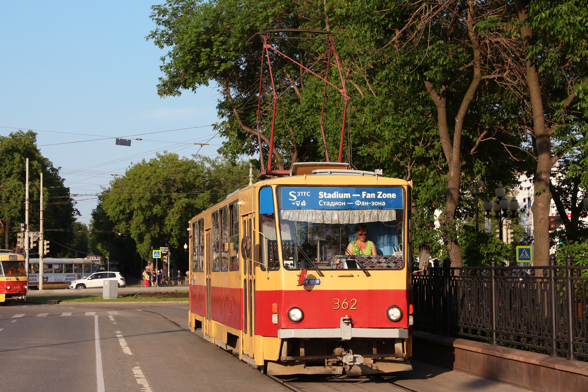 Екатеринбург, Tatra T6B5SU № 362