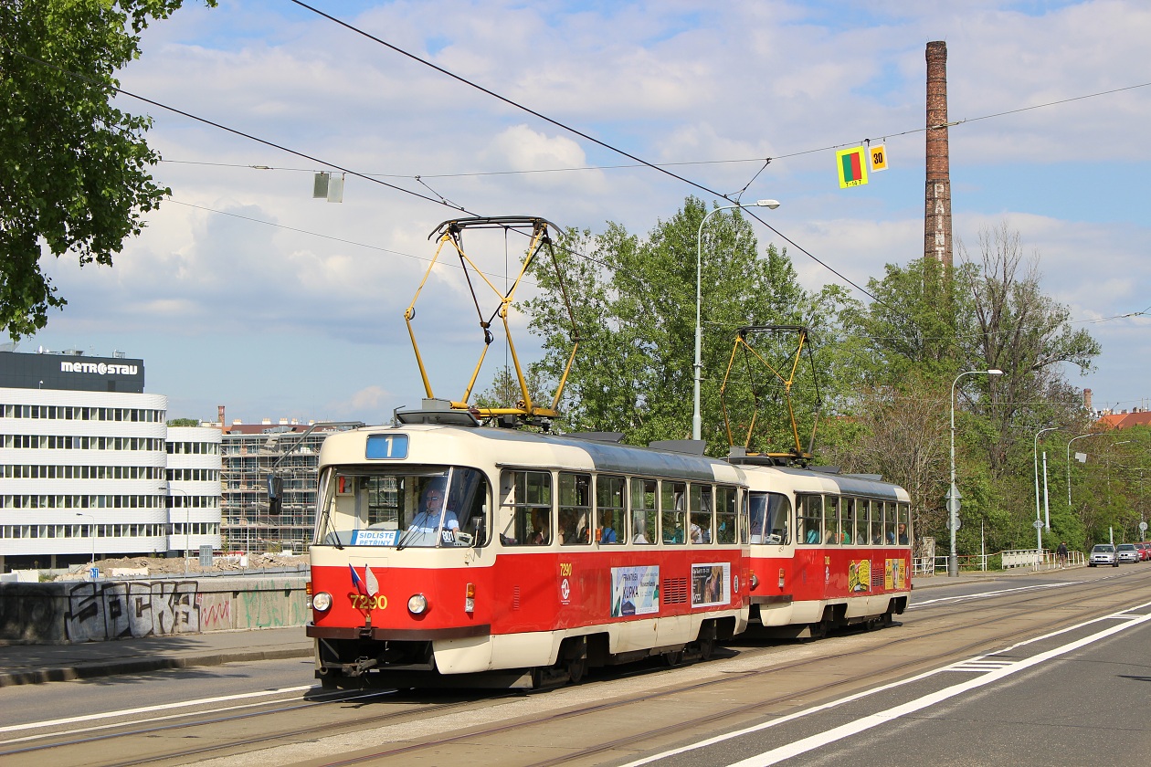 Прага, Tatra T3SUCS № 7290