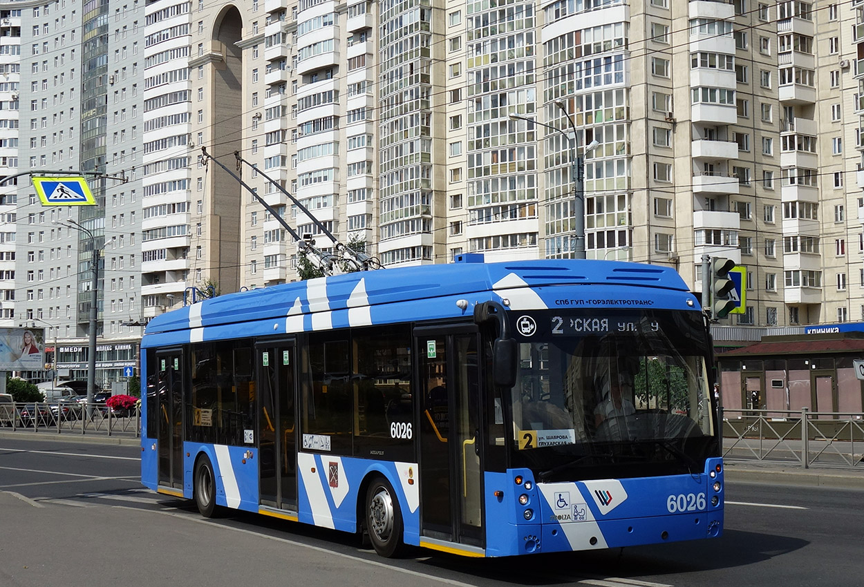 Санкт Петербург, Тролза-5265.08 «Мегаполис» № 6026