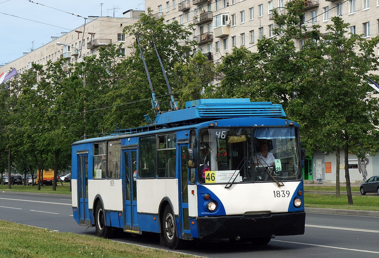 Санкт-Петербург, ВЗТМ-5284 № 1839