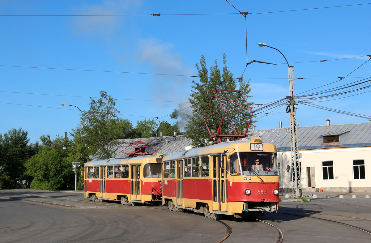 Екатеринбург, Tatra T3SU № 683
