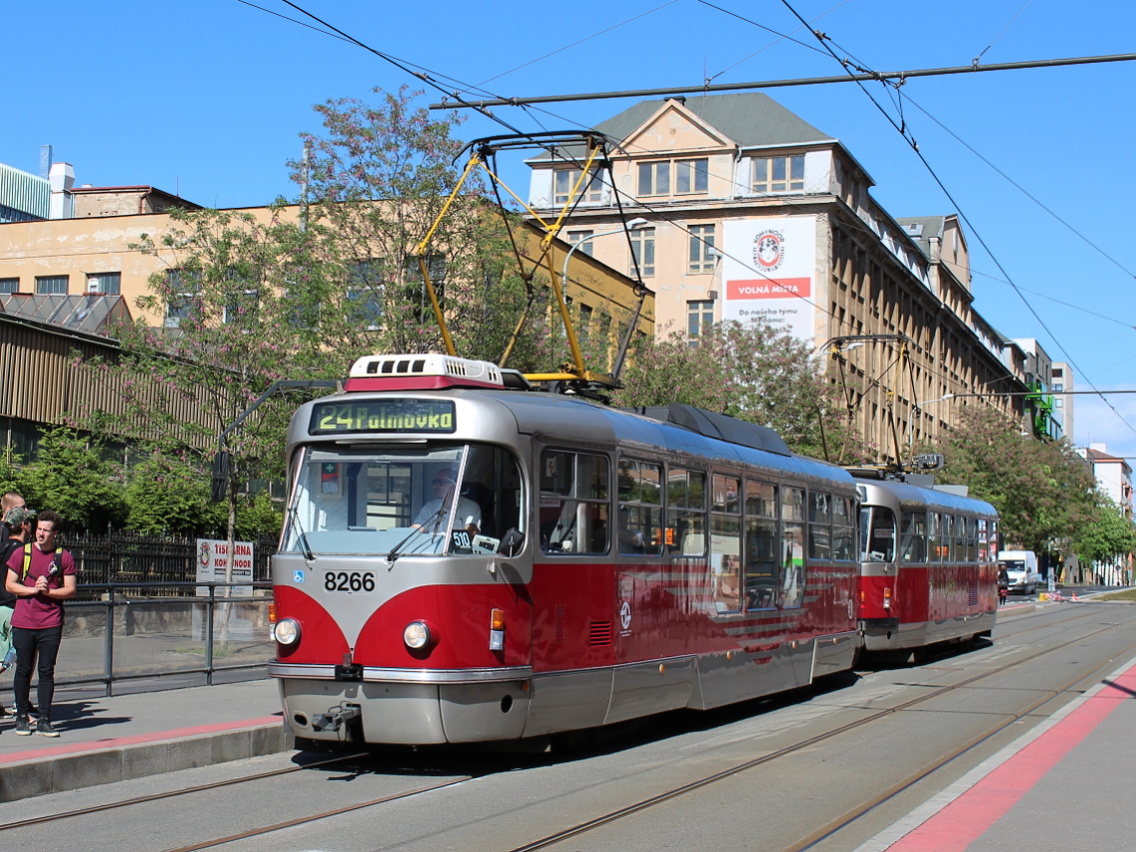 Прага, Tatra T3R.PLF № 8266