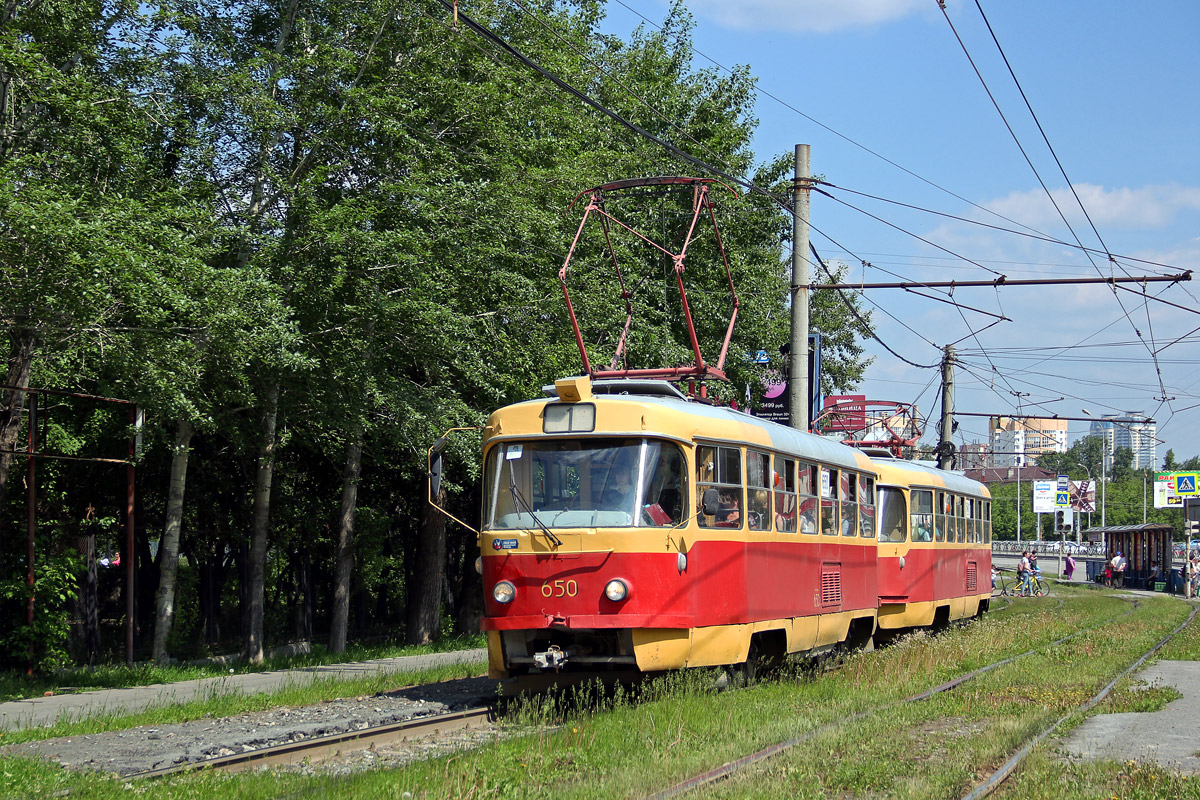 Екатеринбург, Tatra T3SU № 650