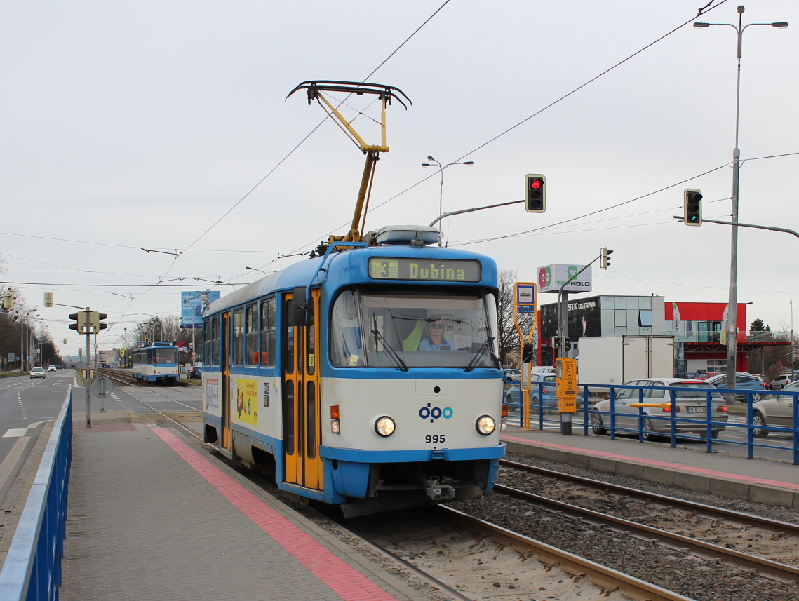Острава, Tatra T3R.P № 995