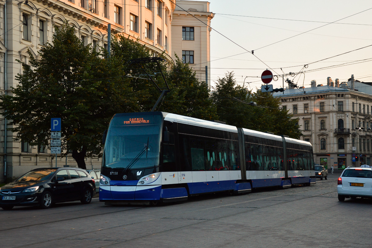 Рига, Škoda 15T ForCity Alfa Riga № 57158