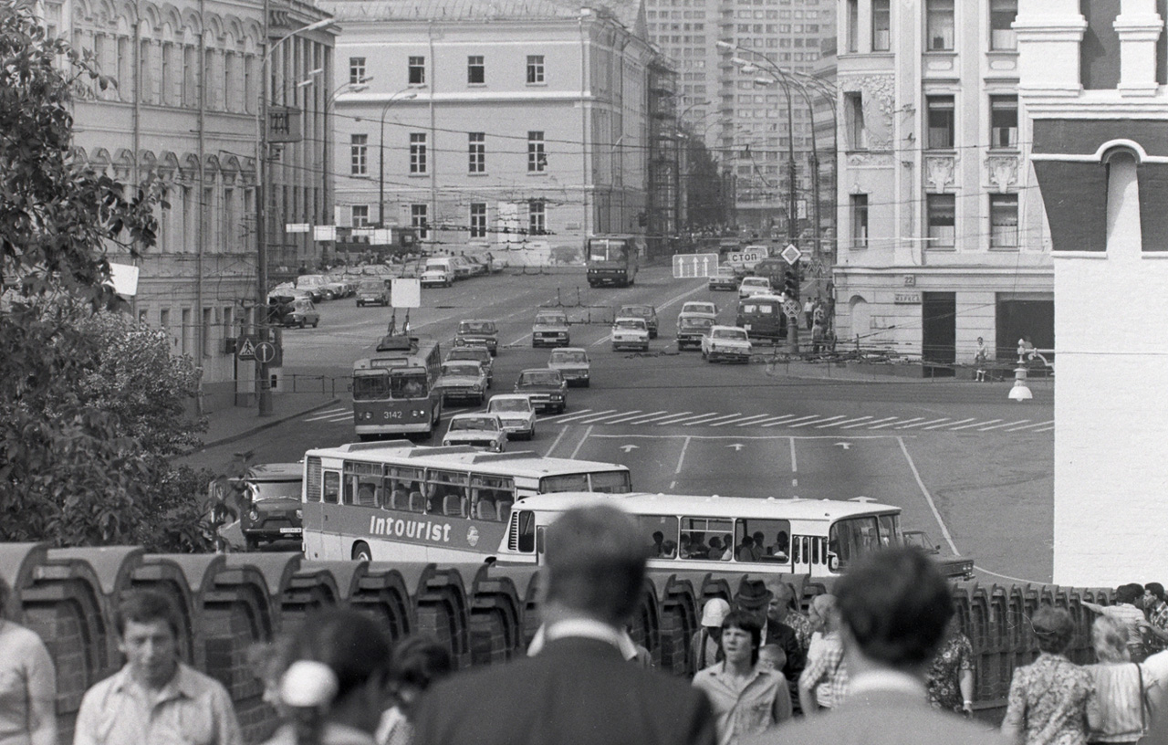 Москва — Исторические фотографии — Трамвай и Троллейбус (1946-1991)