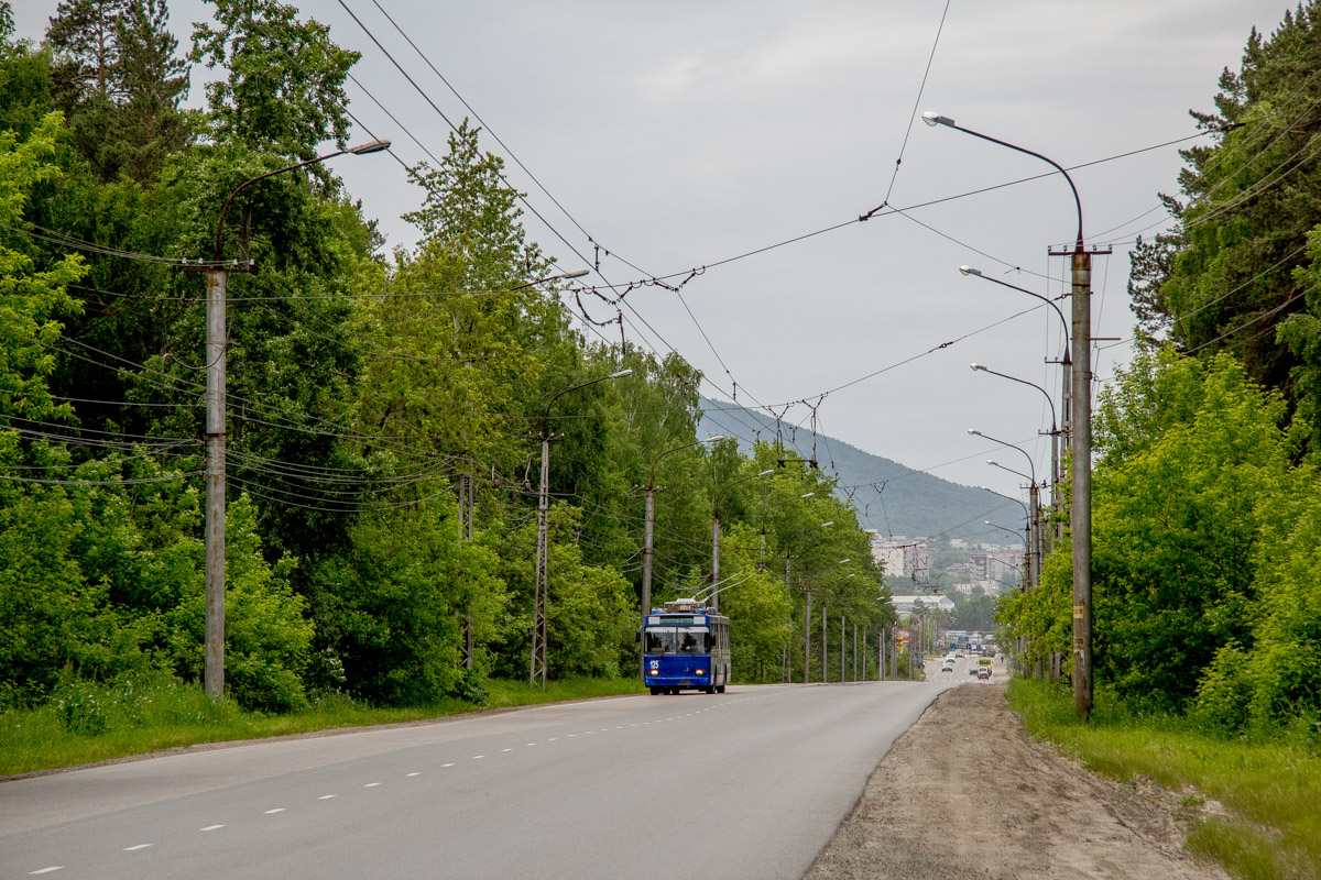 Миасс — Троллейбусные линии — промзона