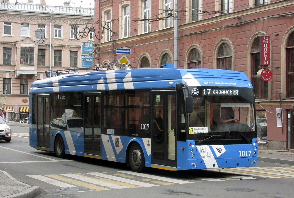 Санкт-Петербург, Тролза-5265.08 «Мегаполис» № 1017