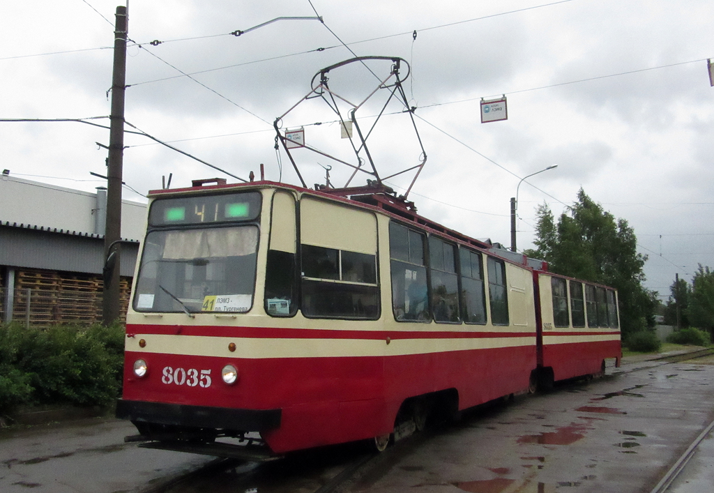 Санкт-Петербург, ЛВС-86К № 8035