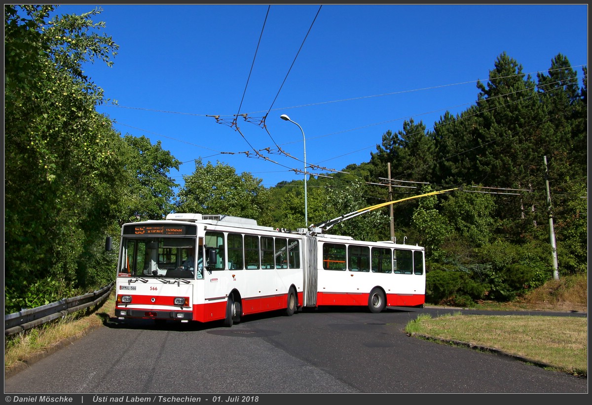 Усти-над-Лабем, Škoda 15Tr13/6M № 566