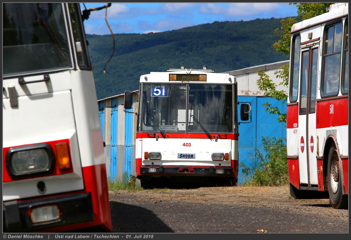 Усти-над-Лабем, Škoda 14Tr08/6 № 403