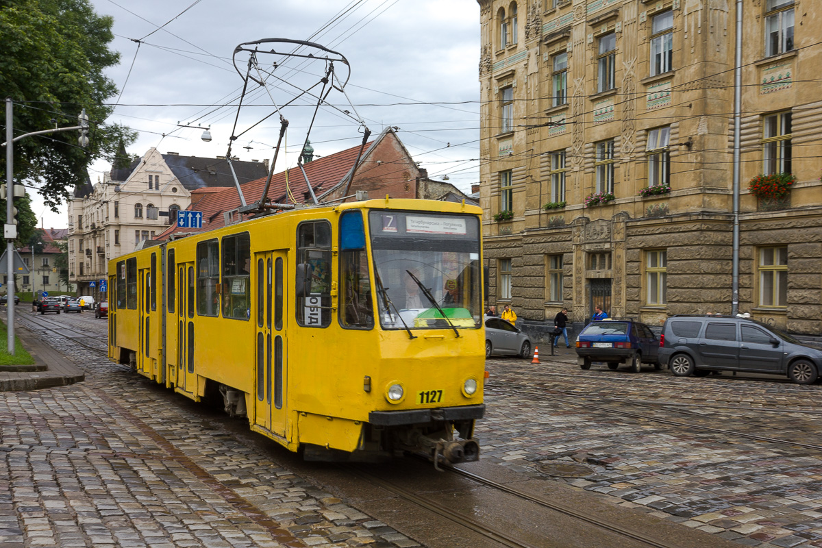 Львов, Tatra KT4SU № 1127