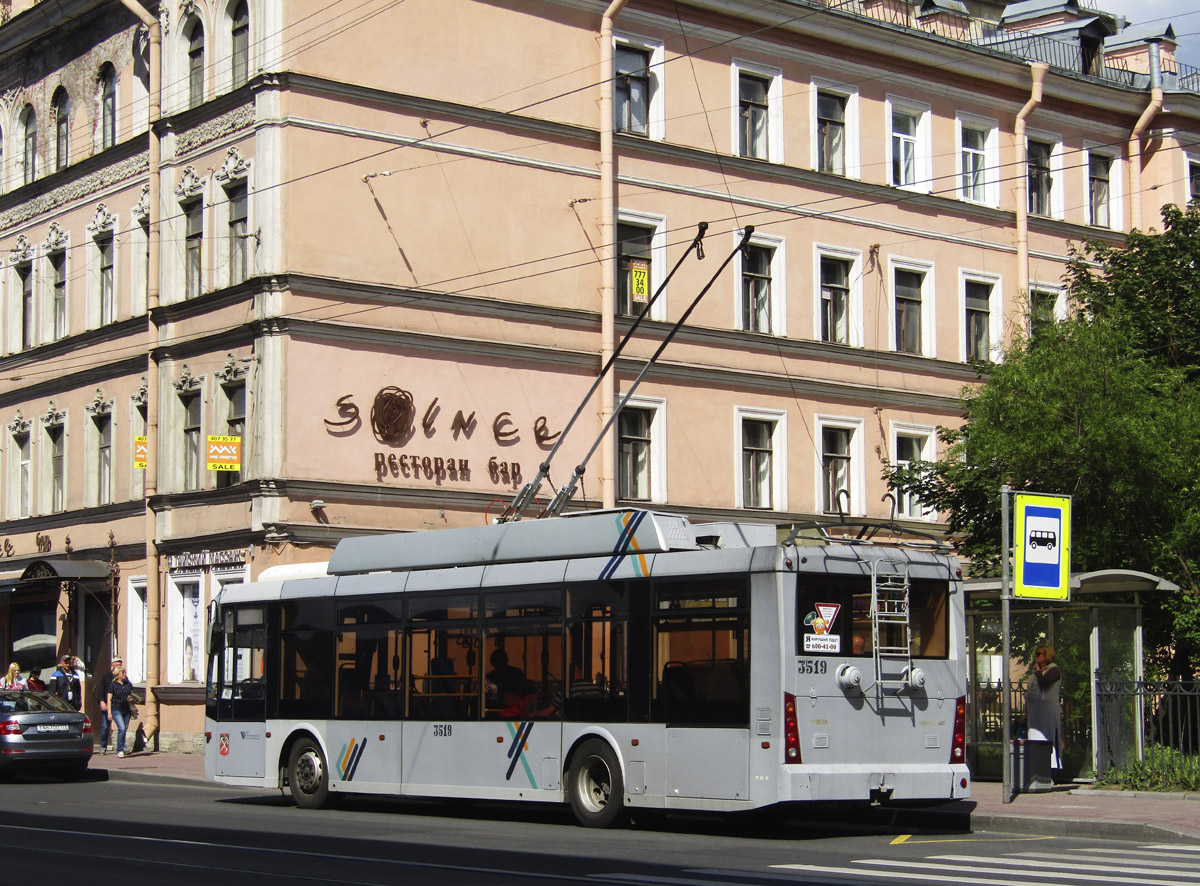 Санкт-Петербург, Тролза-5265.00 «Мегаполис» № 3519