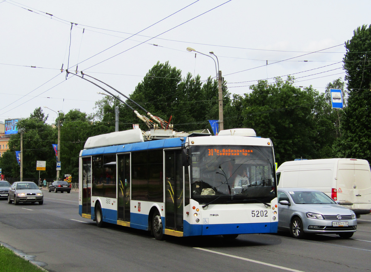 Санкт-Петербург, Тролза-5265.00 «Мегаполис» № 5202