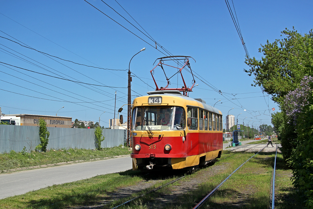 Екатеринбург, Tatra T3SU № 313