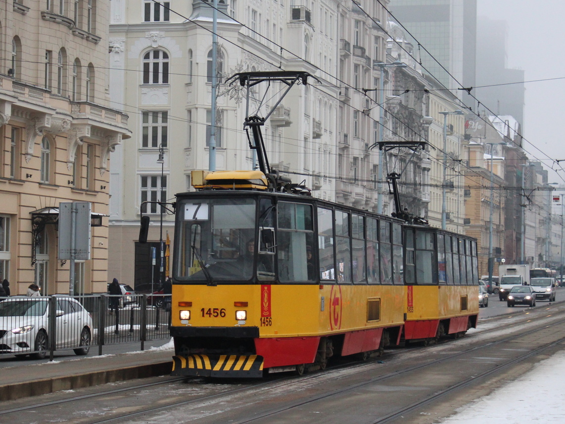 Варшава, Konstal 105Nf № 1456