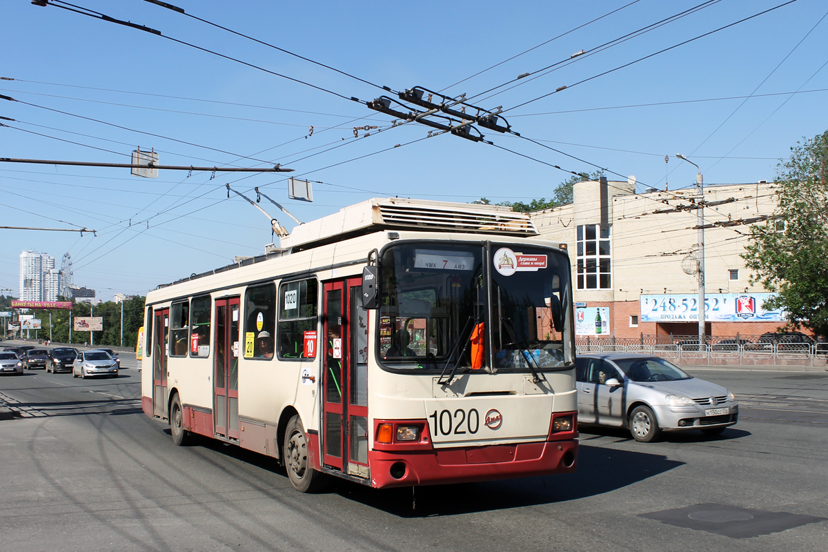 Челябинск, ЛиАЗ-5280 (ВЗТМ) № 1020