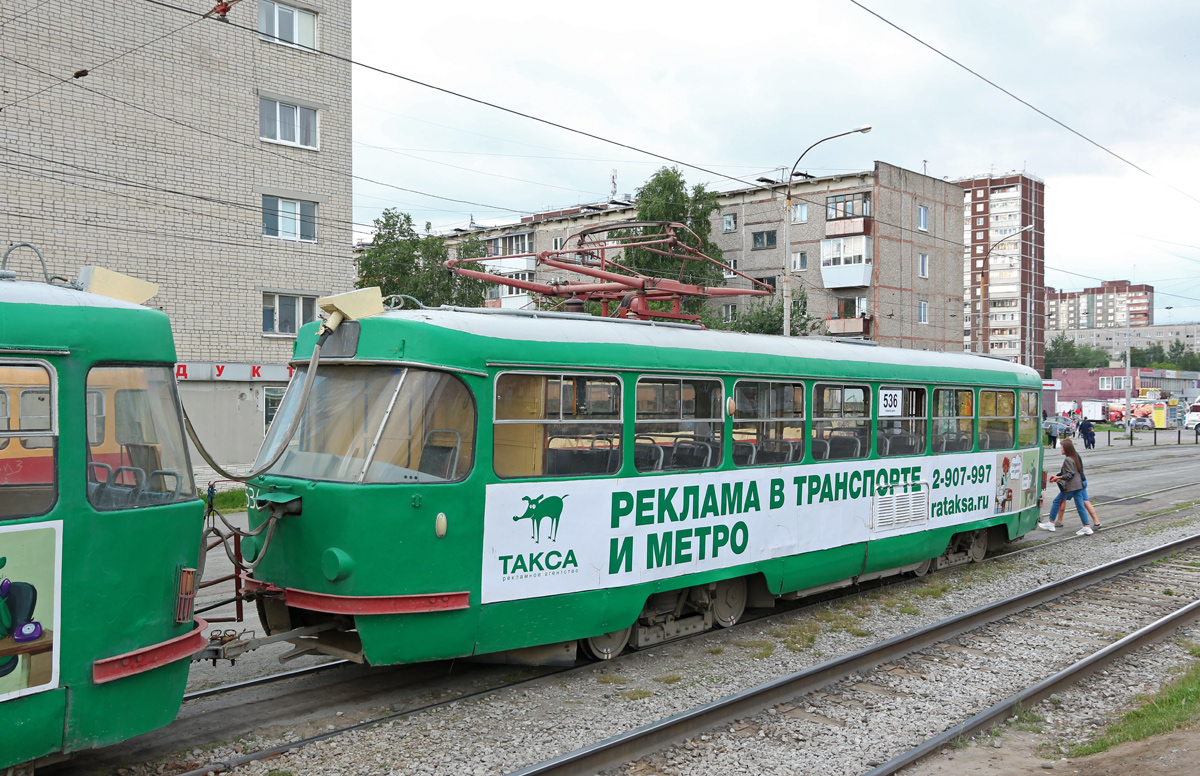 Екатеринбург, Tatra T3SU № 536