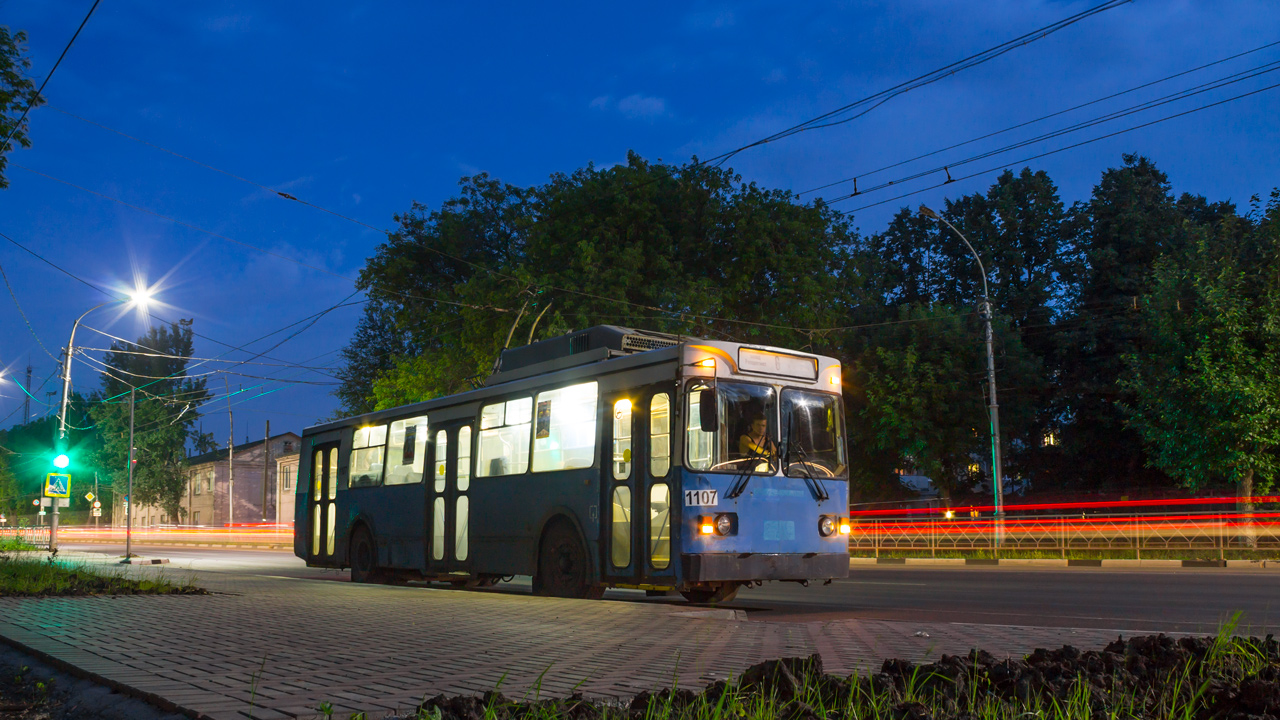 Рязань, ЗиУ-682ГМ1 (с широкой передней дверью) № 1107