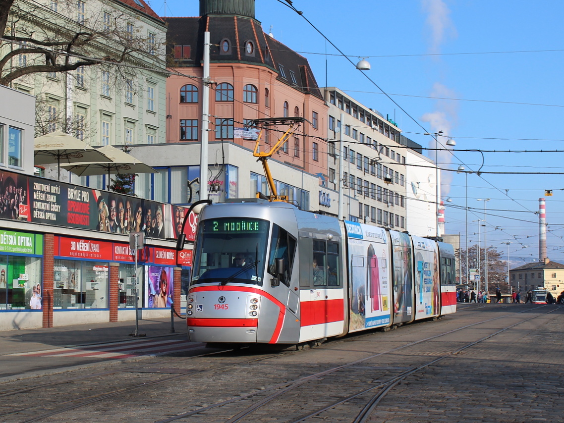 Брно, Škoda 13T Elektra № 1945