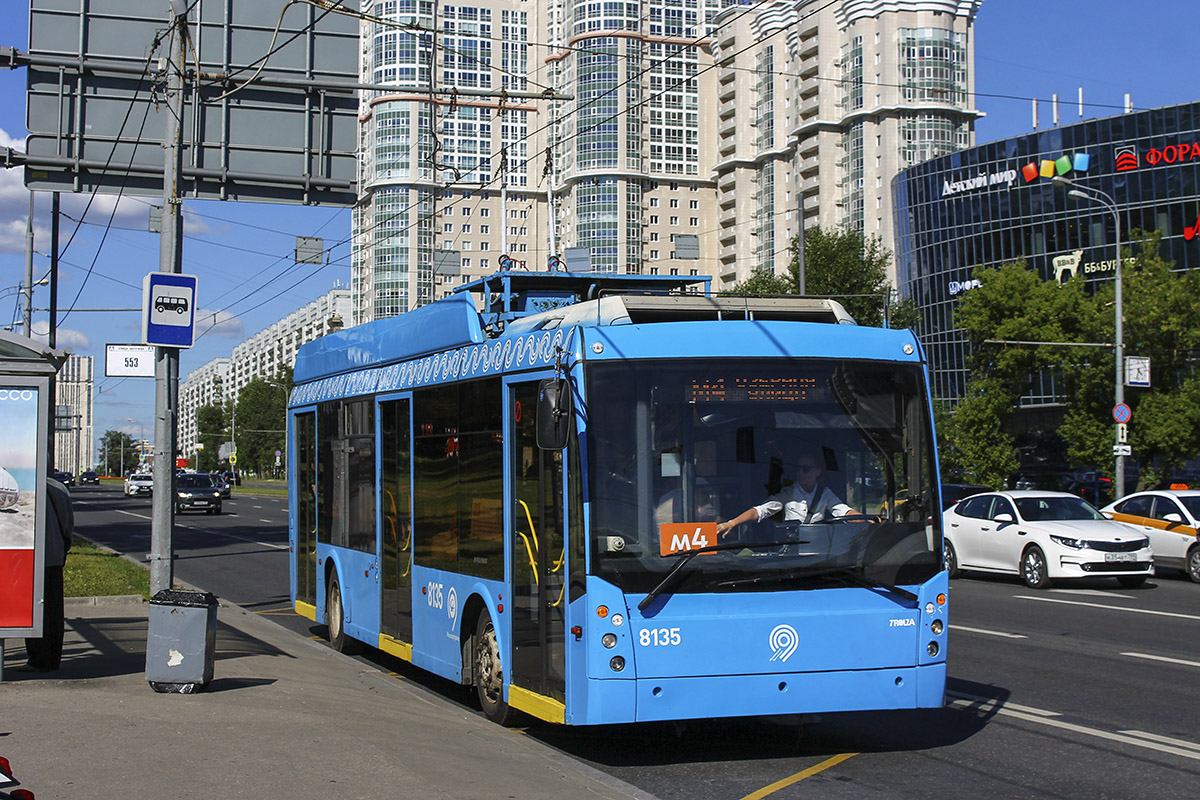 Москва, Тролза-5265.00 «Мегаполис» № 8135