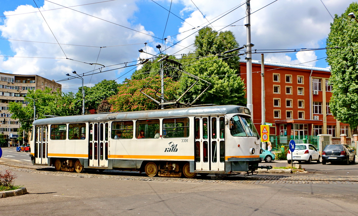 Бухарест - Илфов, Tatra T4R № 3391