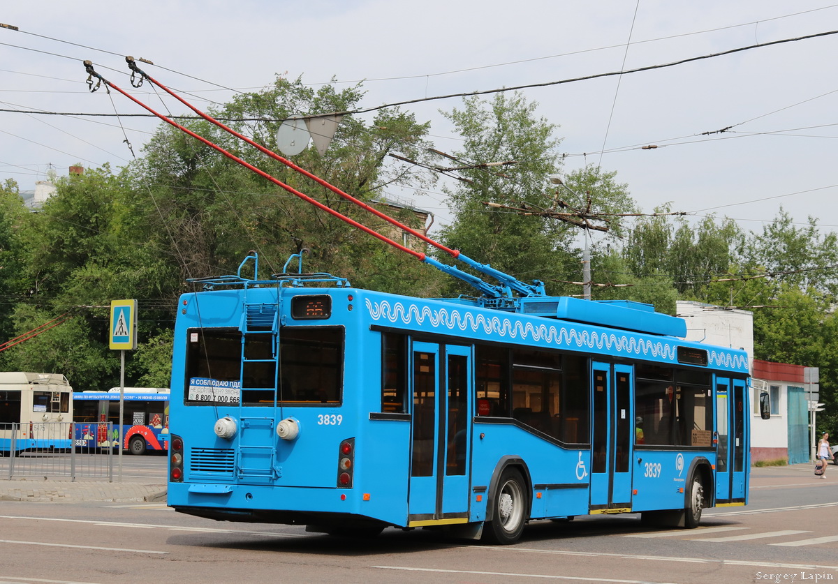 Москва, СВАРЗ-МАЗ-6235.00 № 3839