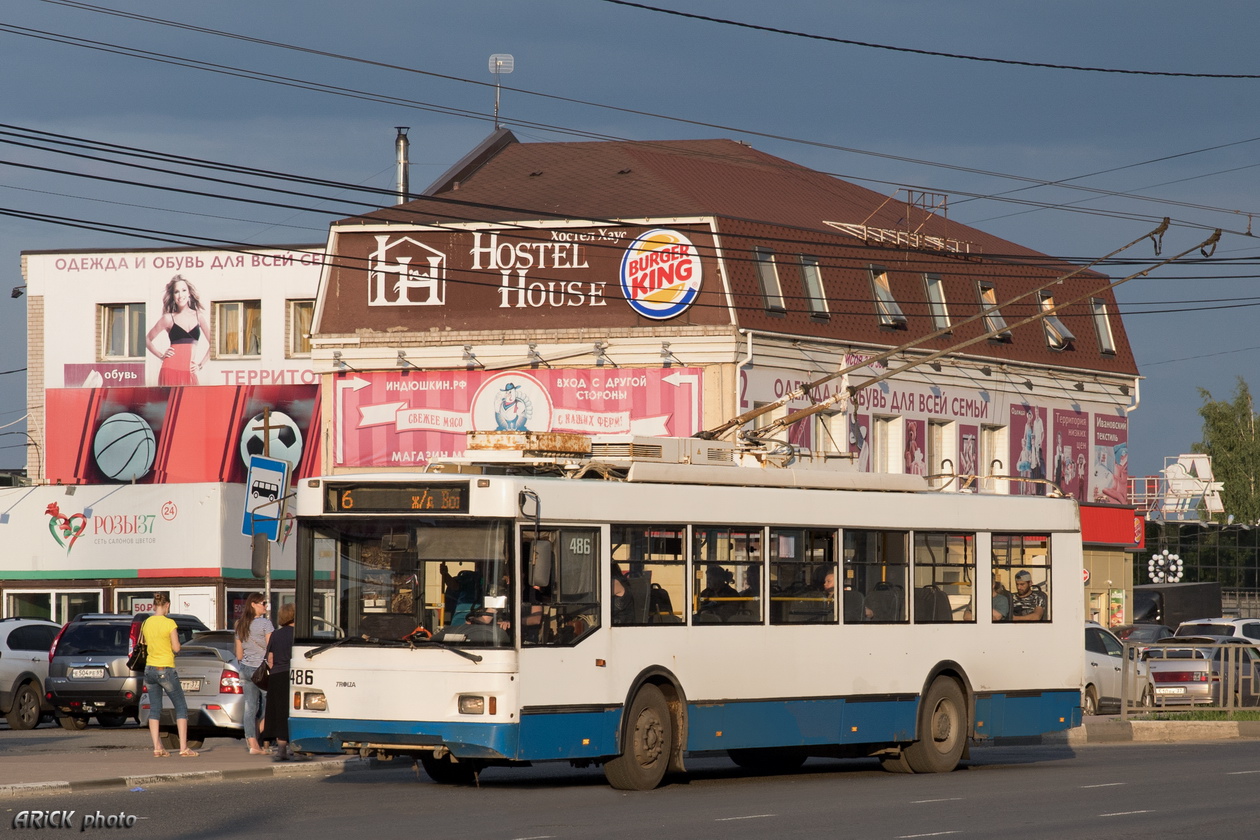 Иваново, Тролза-5275.07 «Оптима» № 486
