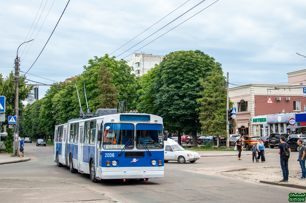 Черкассы, ЗиУ-6205 [620500] № 2036