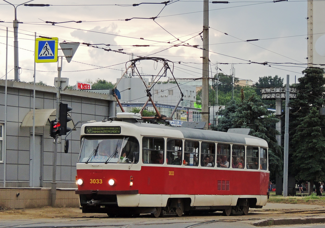 Харьков, Tatra T3SUCS № 3033