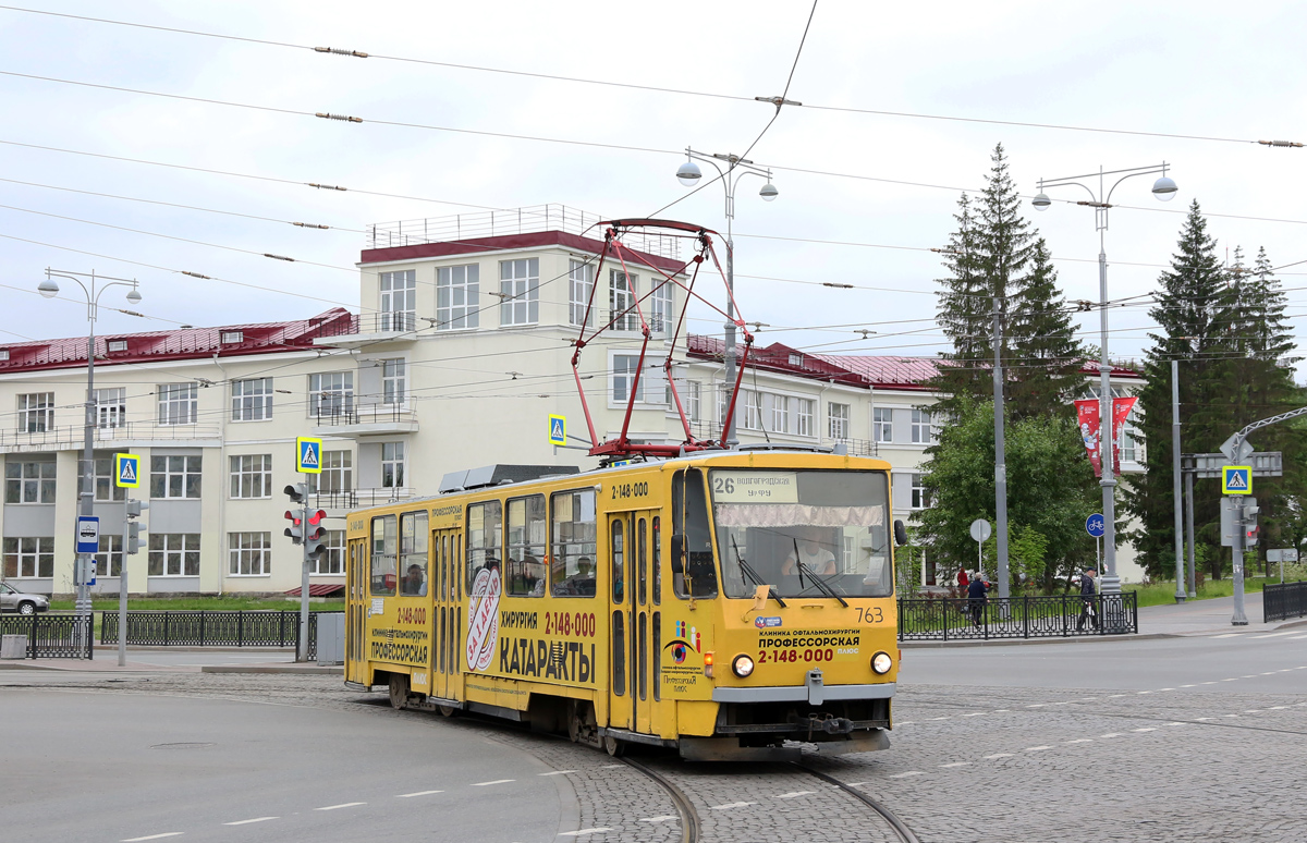 Екатеринбург, Tatra T6B5SU № 763