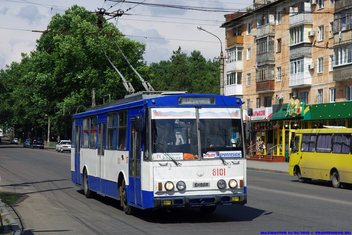 Крымский троллейбус, Škoda 14Tr89/6 № 8101