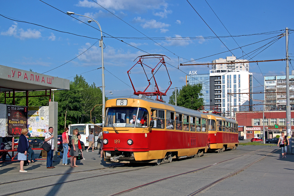 Екатеринбург, Tatra T3SU № 189