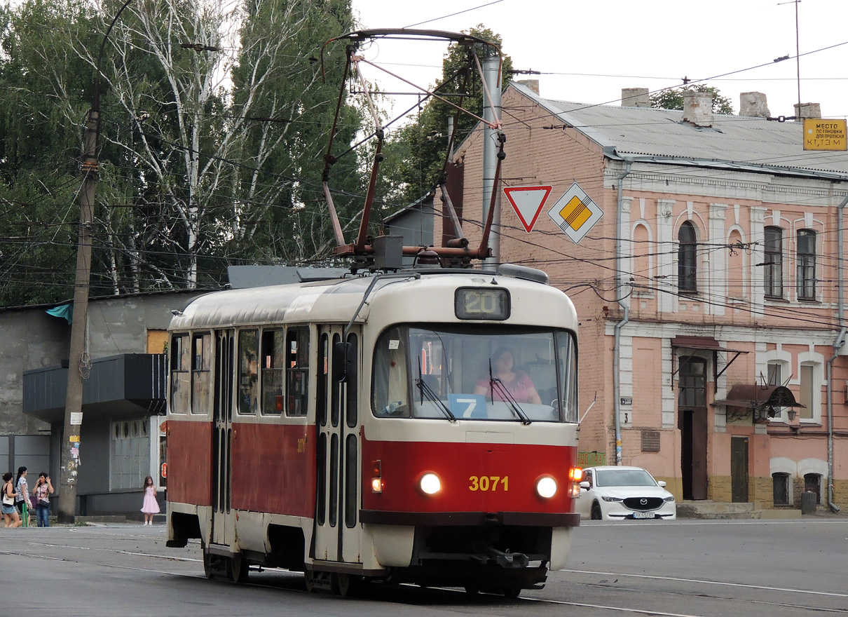 Харьков, Tatra T3SUCS № 3071