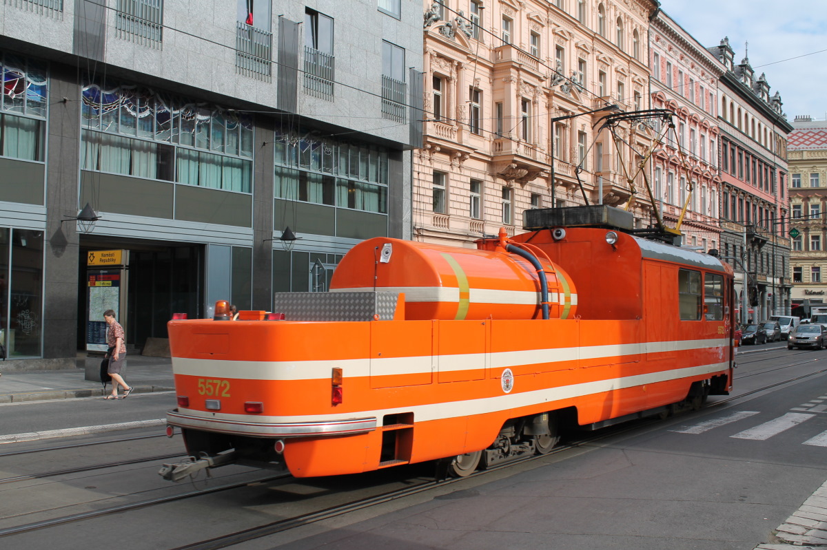 Прага, Tatra T3M № 5572