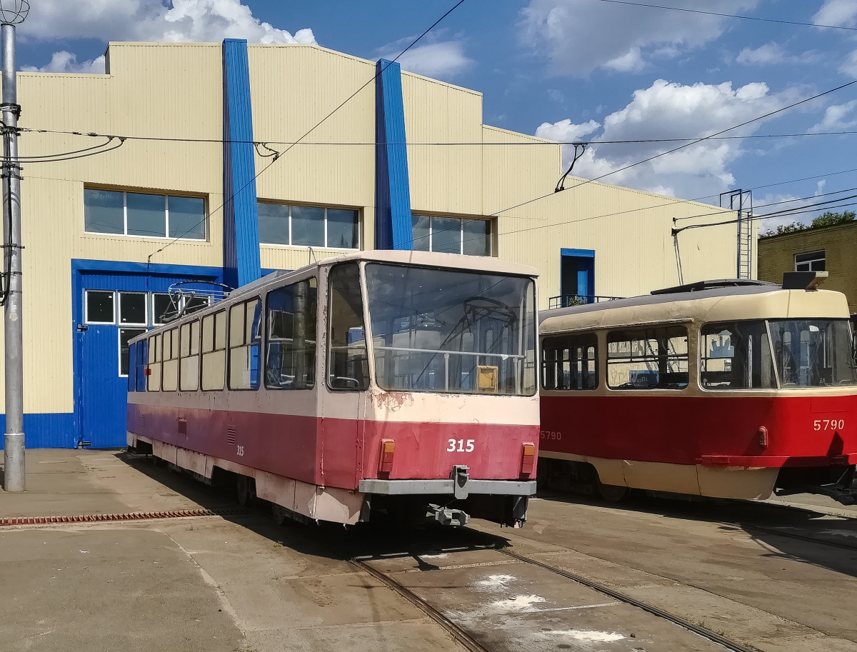 Киев, Tatra T6B5SU № 315