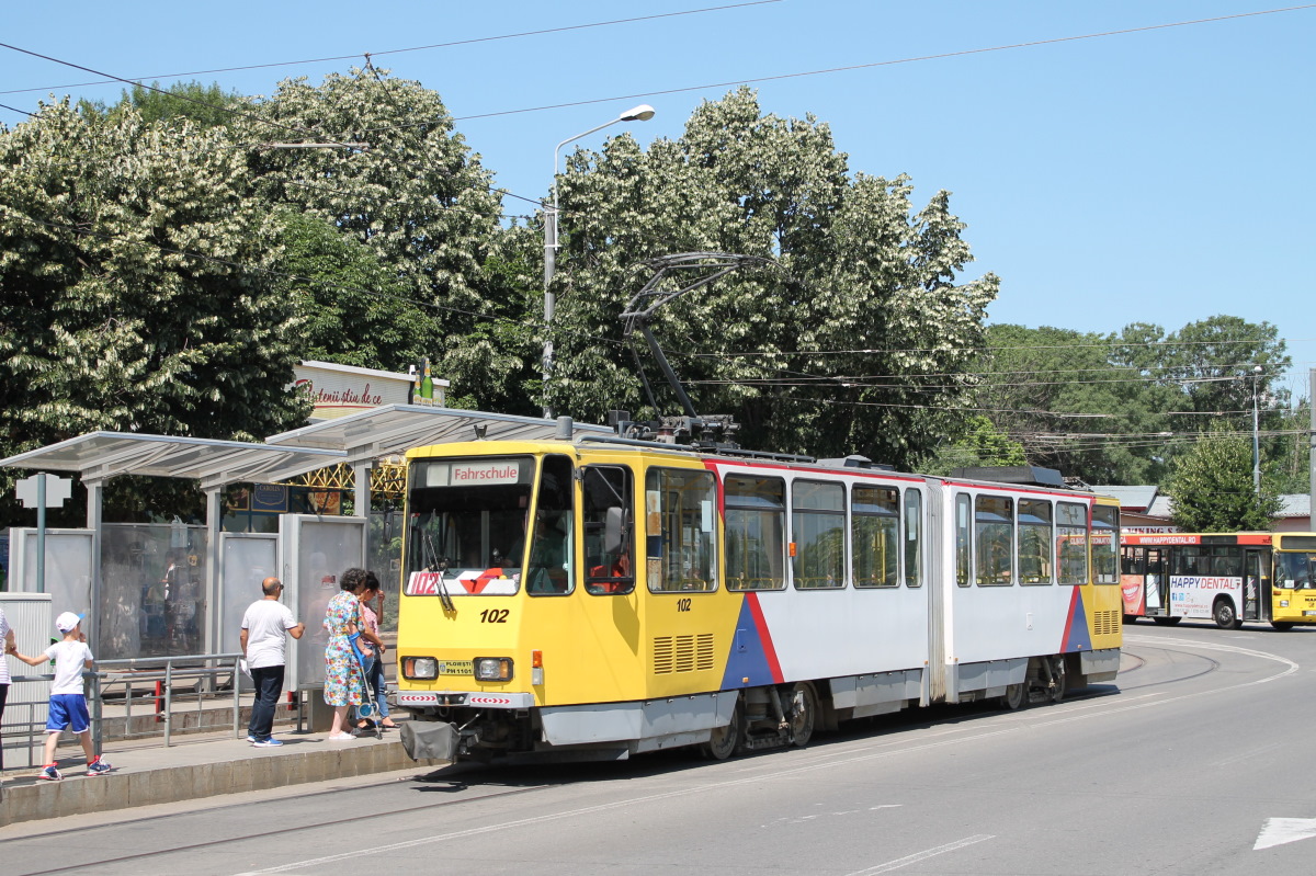 Плоешти, Tatra KT4DM № 102