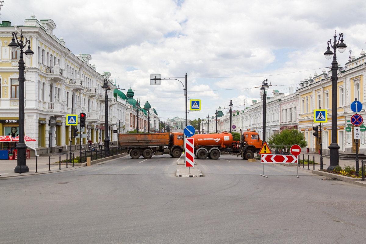 Omszk — Closed trolleybus lines