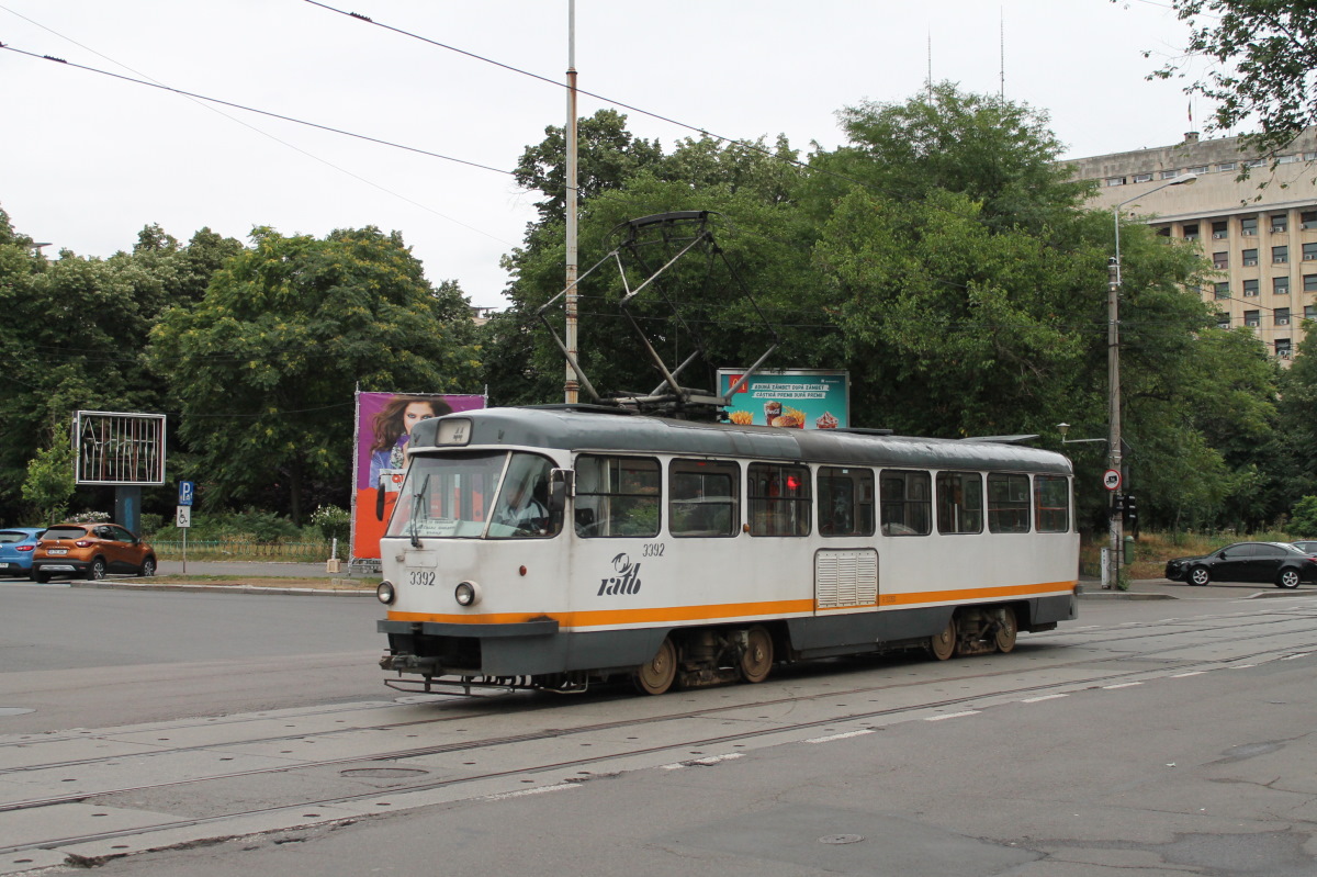 Бухарест - Илфов, Tatra T4R № 3392