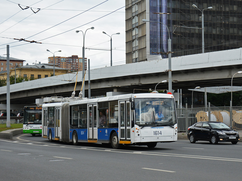Москва, Тролза-6206.00 «Мегаполис» № 1614
