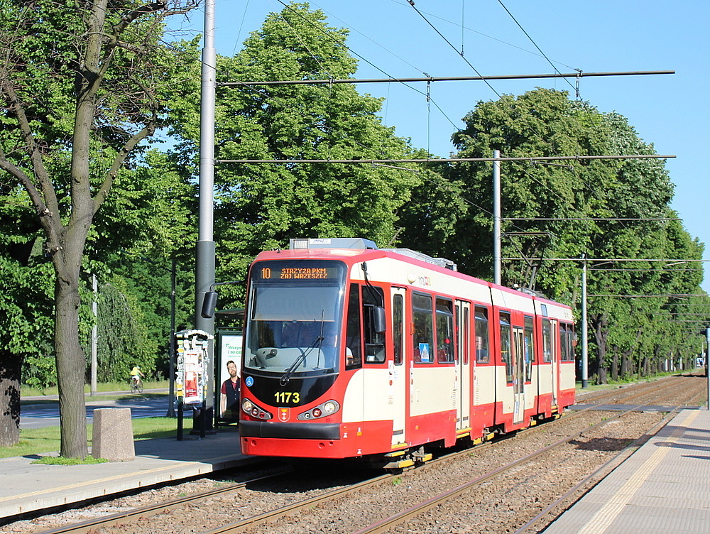 Гданьск, Duewag N8C-MF 18 № 1173