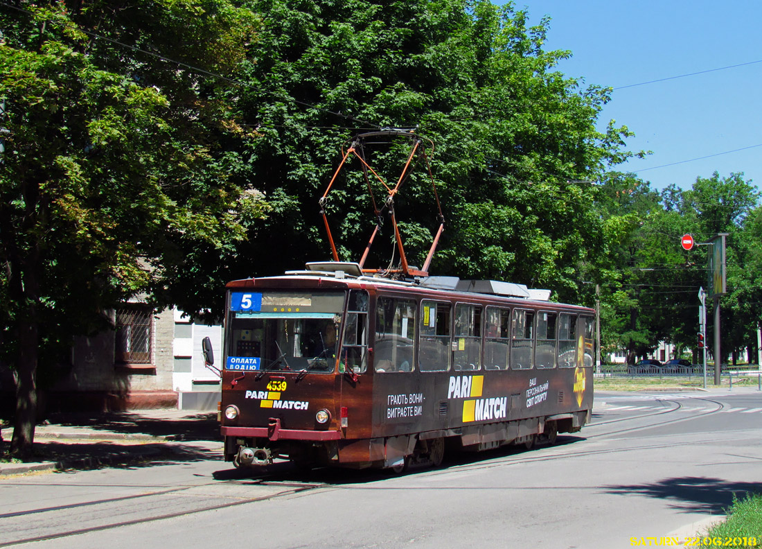 Харьков, Tatra T6B5SU № 4539