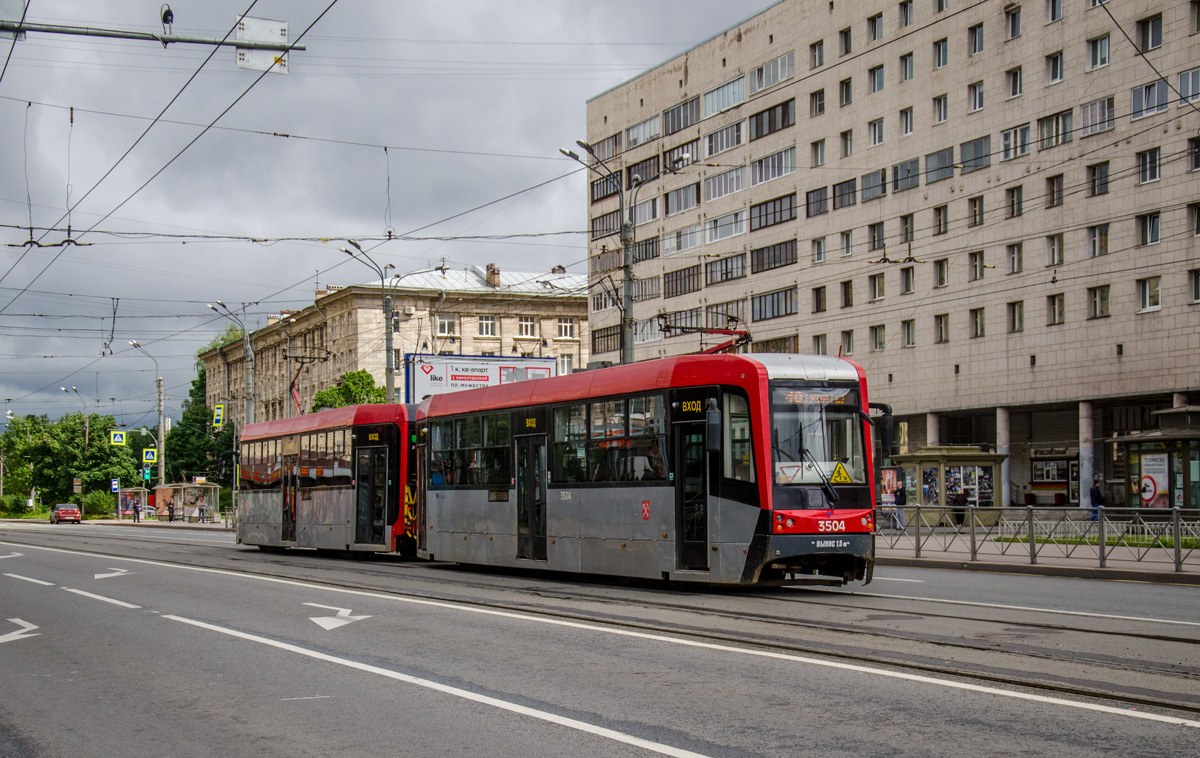 Санкт Петербург, ЛМ-68М3 № 3504