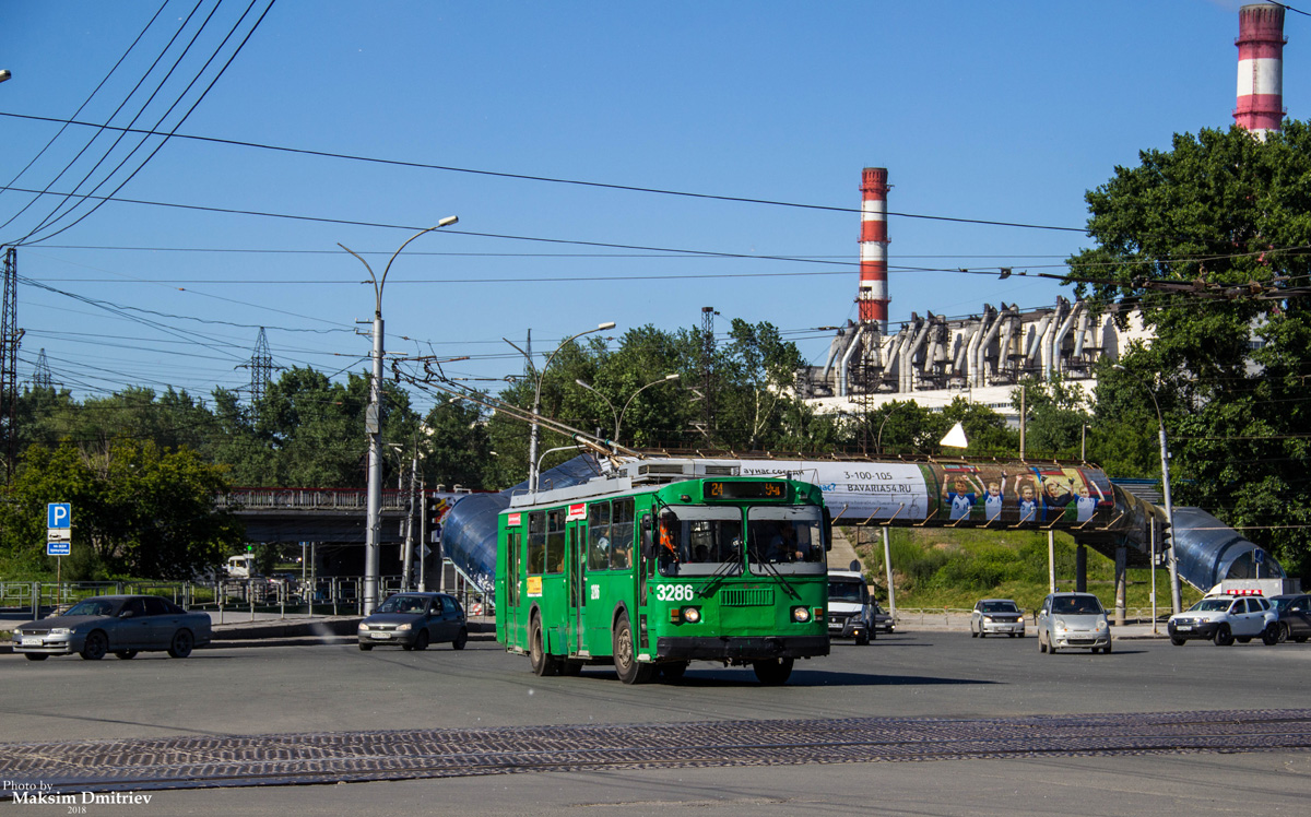 Новосибирск, ЗиУ-52642 № 3286