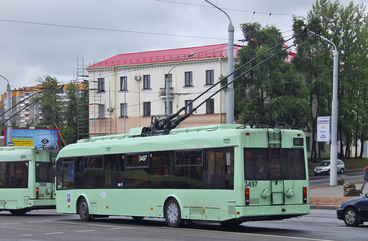 Минск, БКМ 321 № 3497