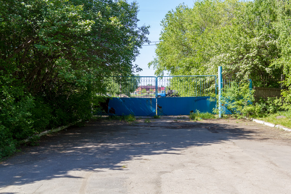 Омск — Закрытые троллейбусные линии; Омск — Троллейбусное депо 2 (Левобережное)  (закрыто)